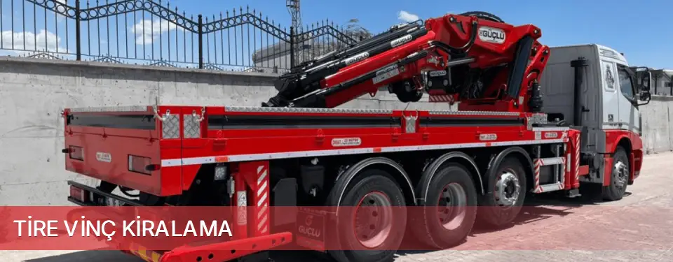 Tire İlçemi Vinç Kiralama
